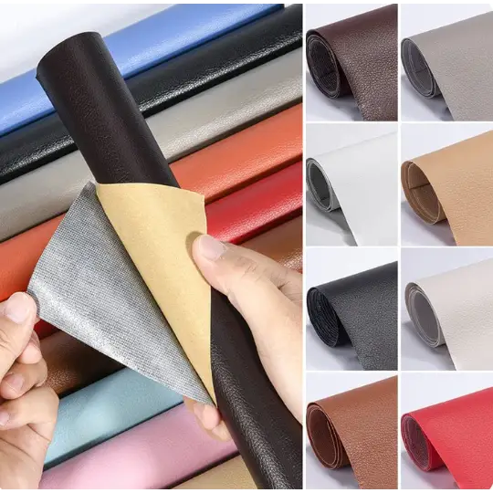 Selbstklebender Lederreparatur-Patch 50 × 138 cm | Zuschneidbar, 11 Farben | Wasserdicht & Robust für Sofa, Auto & Taschen 13