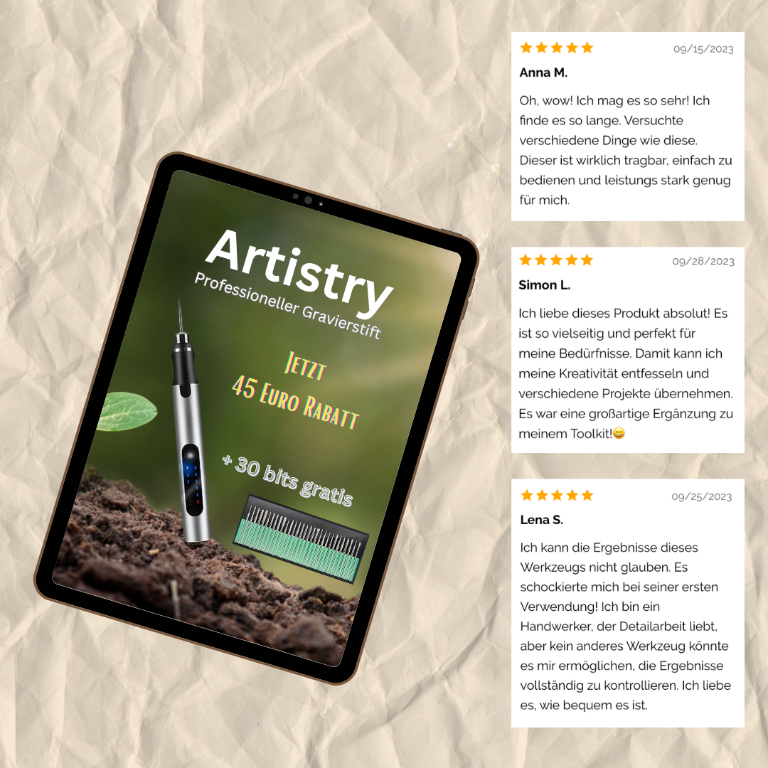 Artistrico™ – Präzisions-Gravurstift