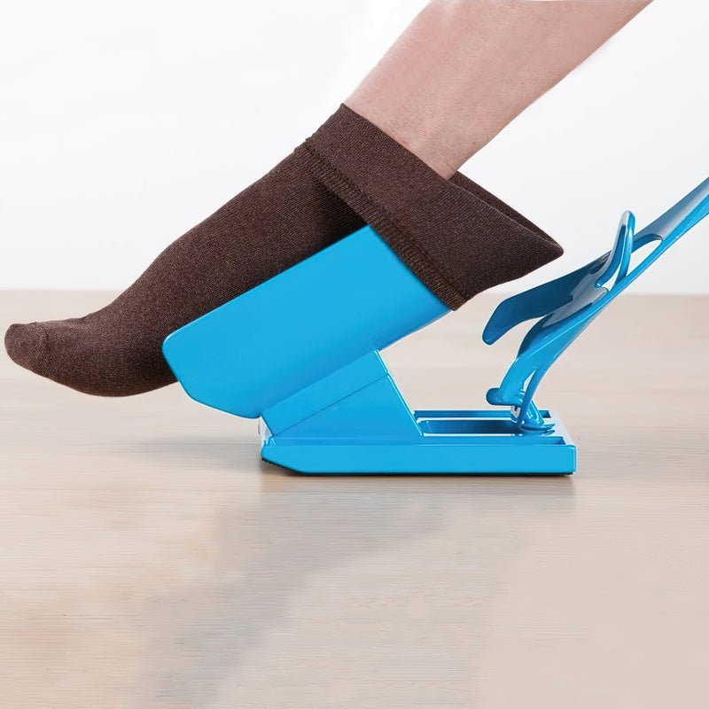 SockSlide™ - Socken mühelos anziehen mit Leichtigkeit
