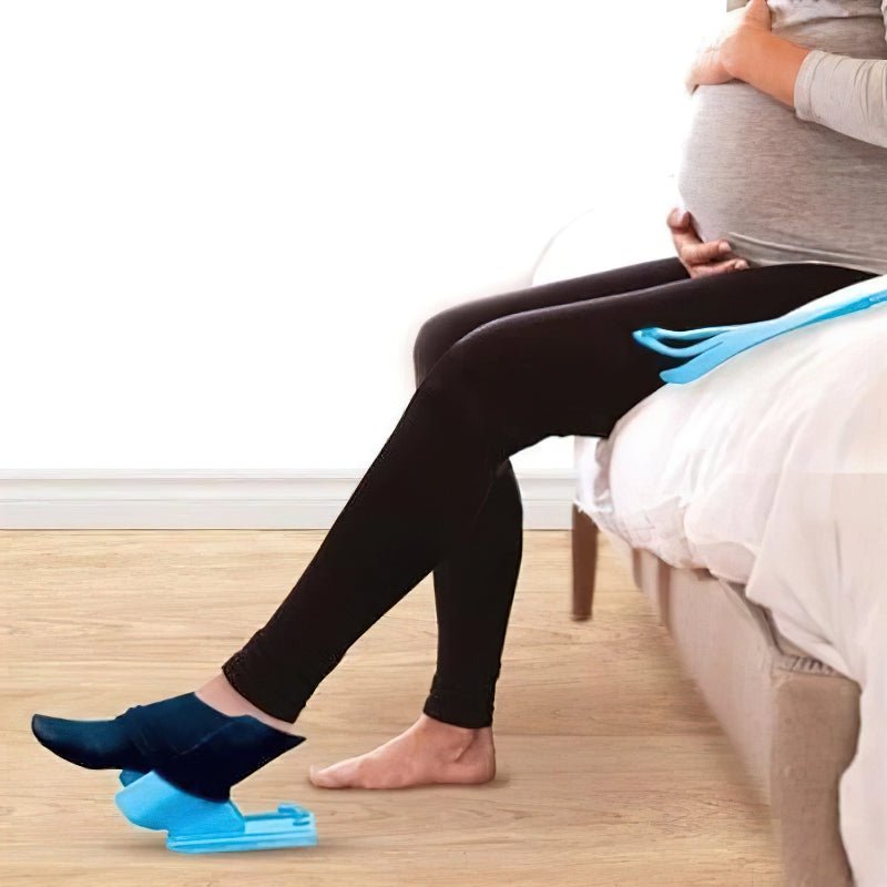 SockSlide™ - Socken mühelos anziehen mit Leichtigkeit