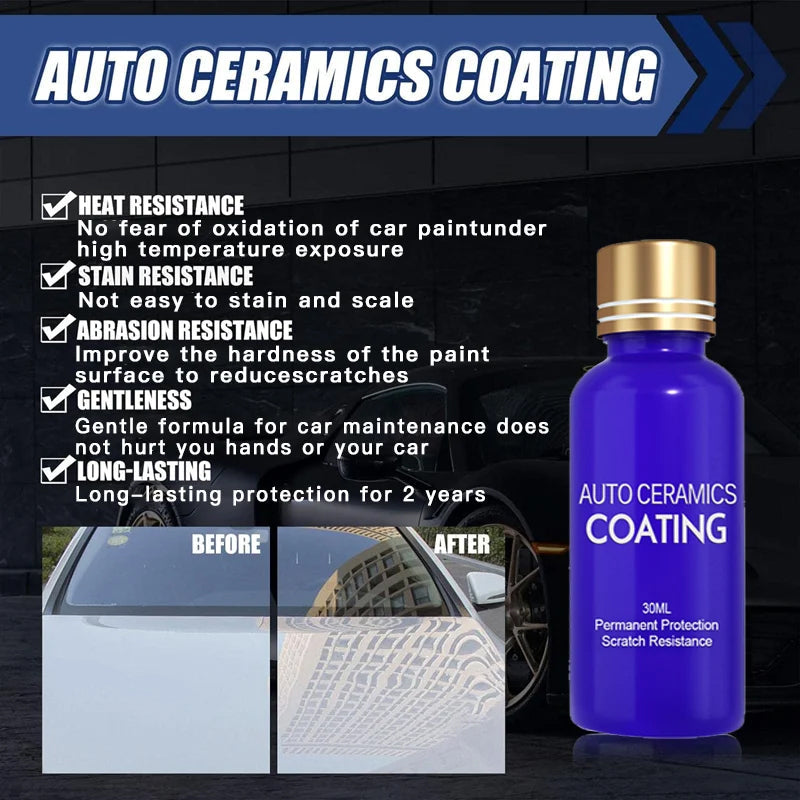 Lackversiegelung 30 ml | Nanobeschichtung für Kratzerreparatur | Hydrophober Hochglanz-Schutz für Fahrzeuge, Boote & Wohnmobile 9