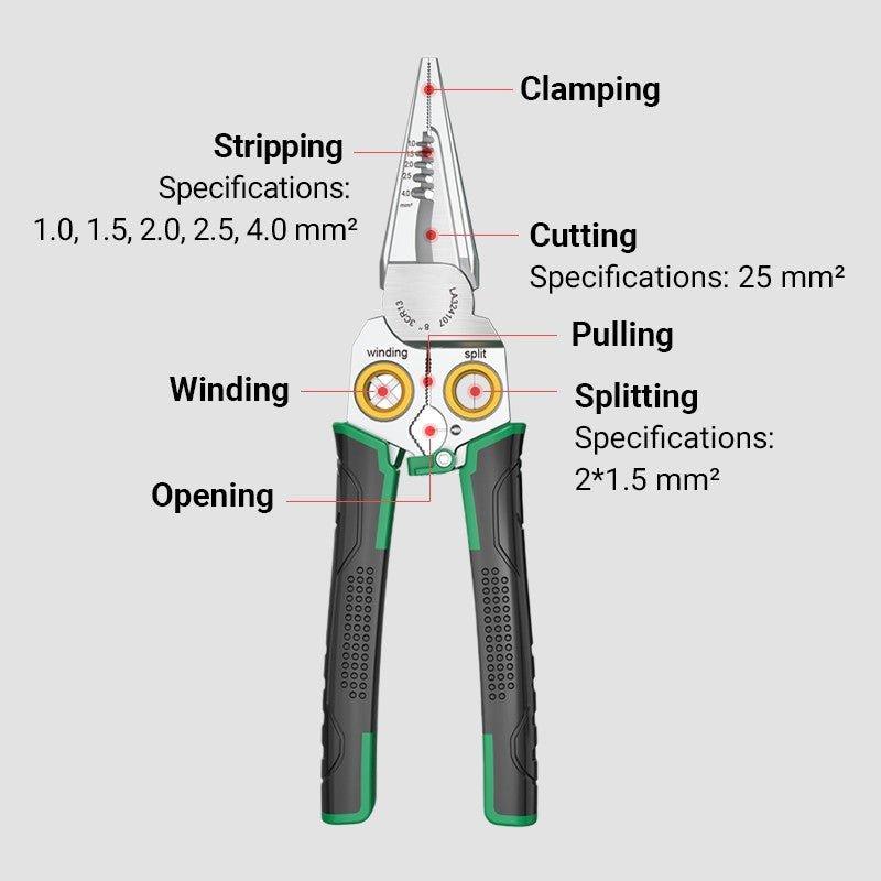 EasyCut™ – Ultimative 3-in-1-Werkzeug zum Abisolieren und Schneiden von Drähten