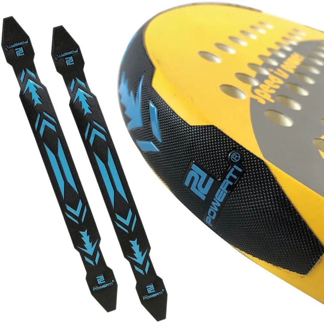 3D Schlägerkopf Schutztape für Padel & Tennis | 2 Stück Set | Strapazierfähiges Material für langanhaltenden Schutz 1