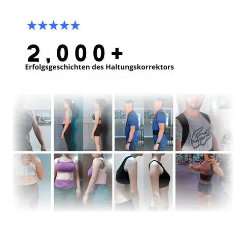 Haltungskorrektur-Rückenbandage für Erwachsene | Verstellbar, stützt Schultern & Rücken | Diskret unter Kleidung tragbar 4