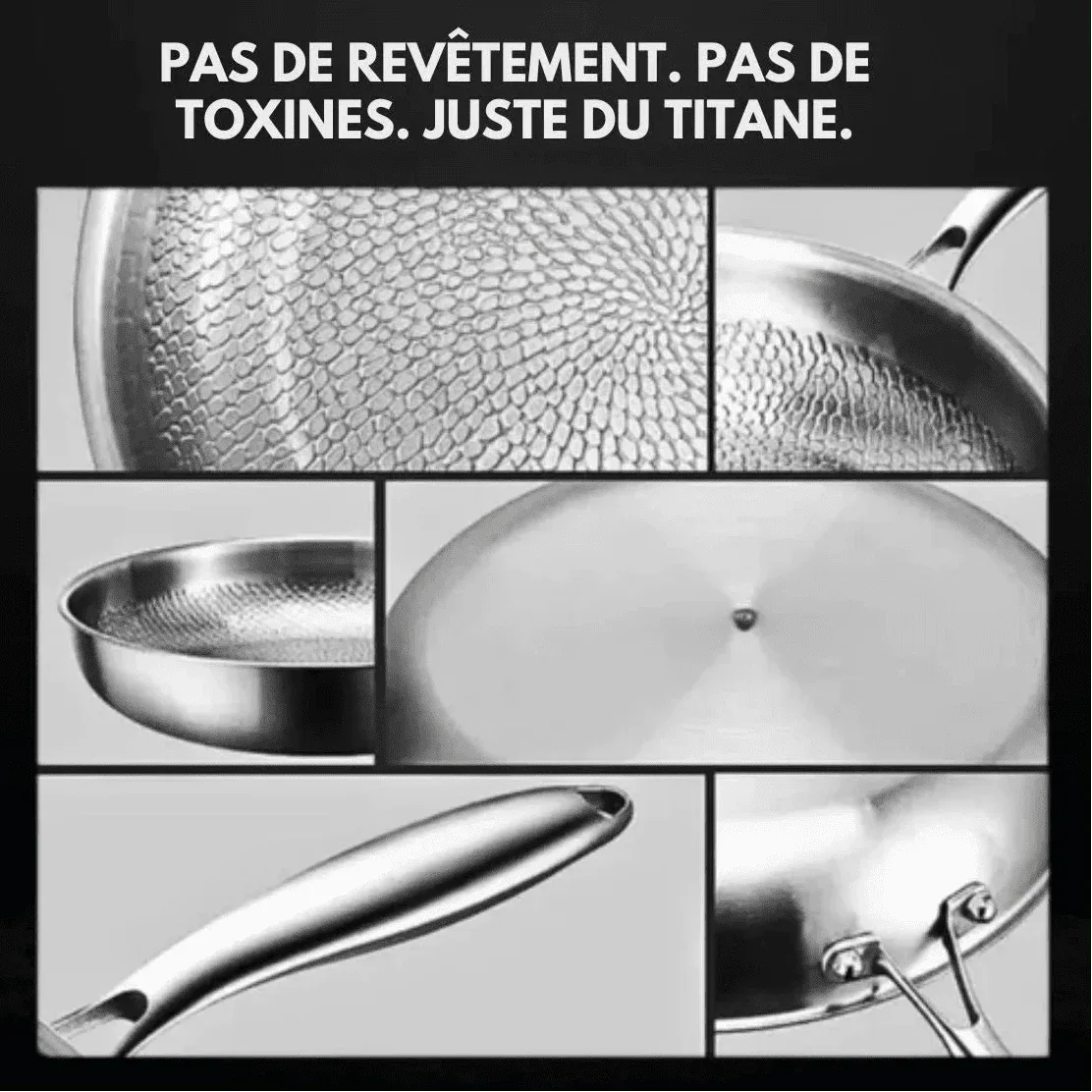 TitanCore® – La seule poêle antiadhésive qu’il vous faut - Rondor