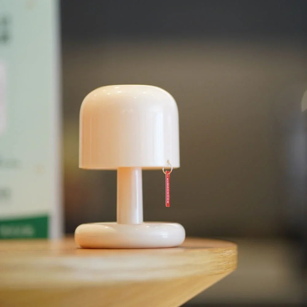 Sonnenuntergangslampe Mini, USB-wiederaufladbar, PC-Gehäuse | Warmes Dämmerlicht | 12 Std. Leuchtdauer, 2 Std. Ladezeit 4