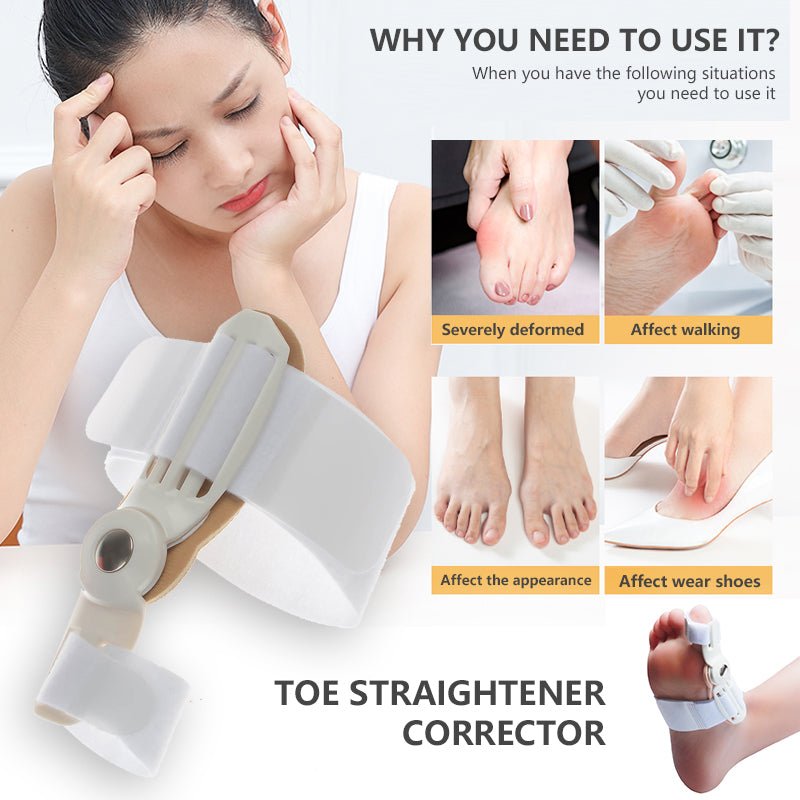 1+1 Gratis | Toe Corrector™ Orthopädisch Ballenzeh Zehenkorrektor - Lozenza