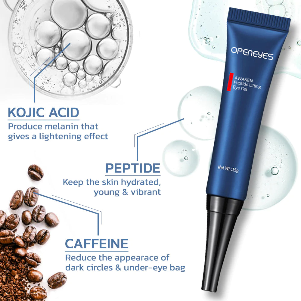 1+1 Gratis | OpenEyes - Verjüngendes Augen-Lifting-Gel für Männer und Frauen