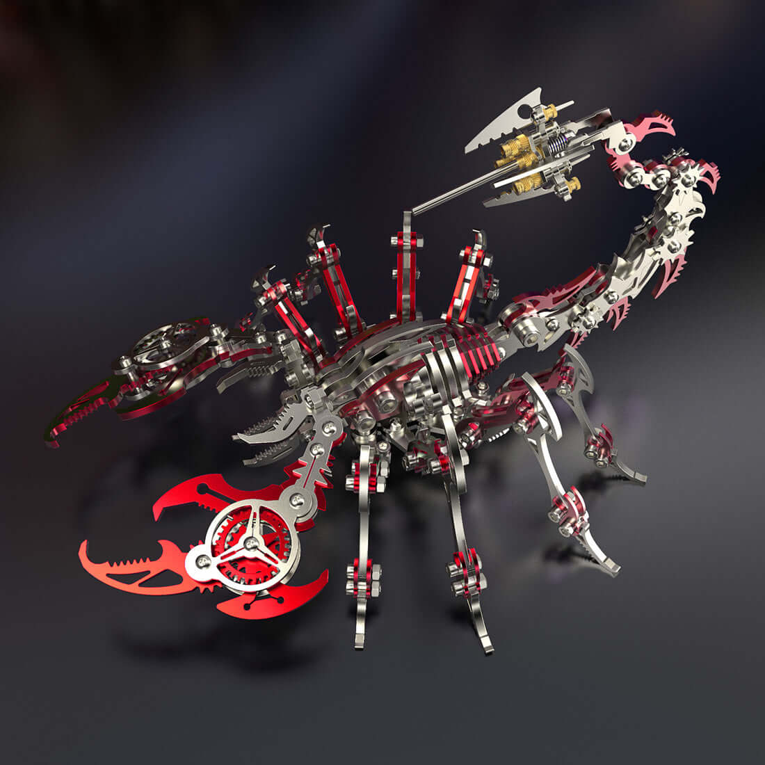 Scorpi™ - 3D Skorpion Metall Modell Bausatz für Geschenke und Dekoration