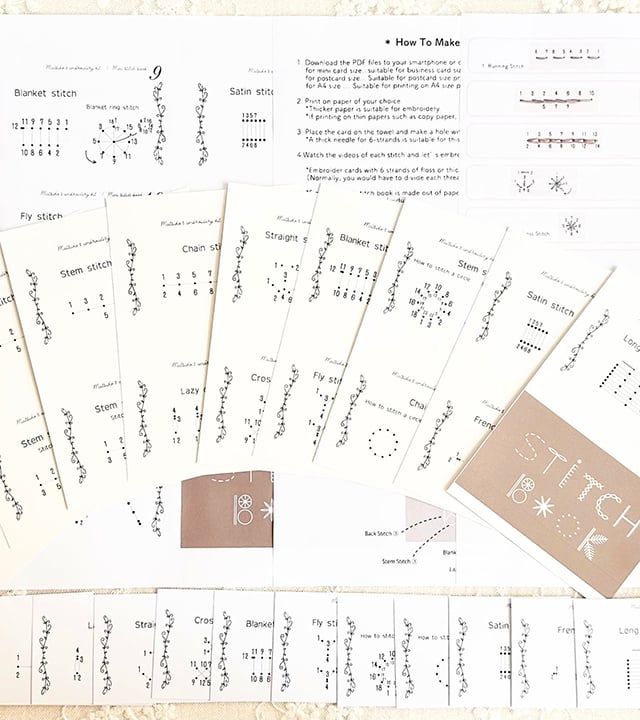 BookStitcher™ – Tragbares Mini-Nähbuch