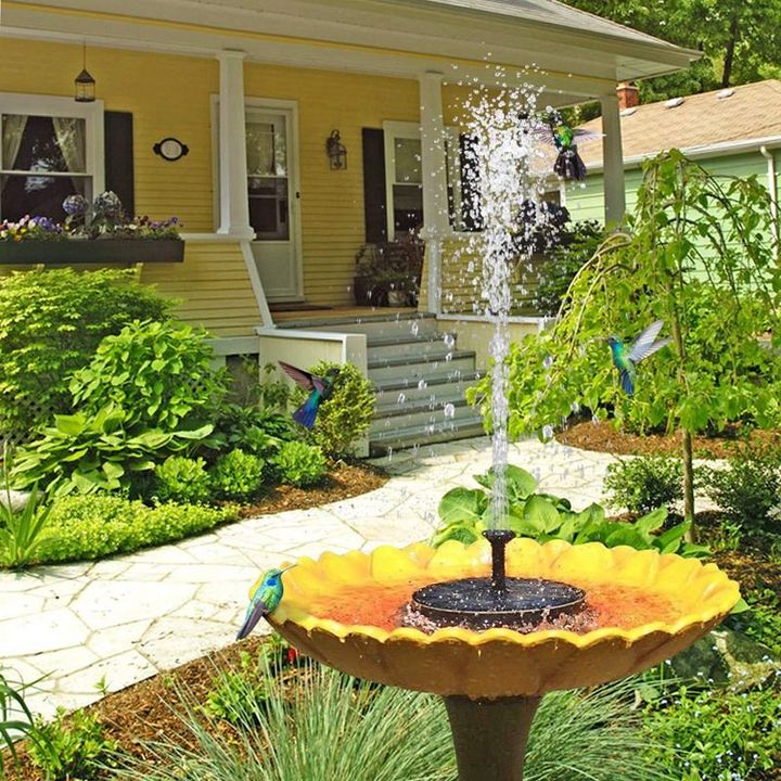 SolarFounter™ – Solarbetriebene Gartenfontäne