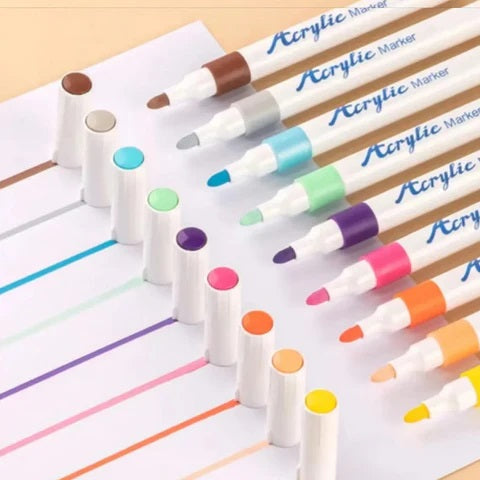 AcrylMark™ - Leuchtende Acrylmarker für kreative Kinder