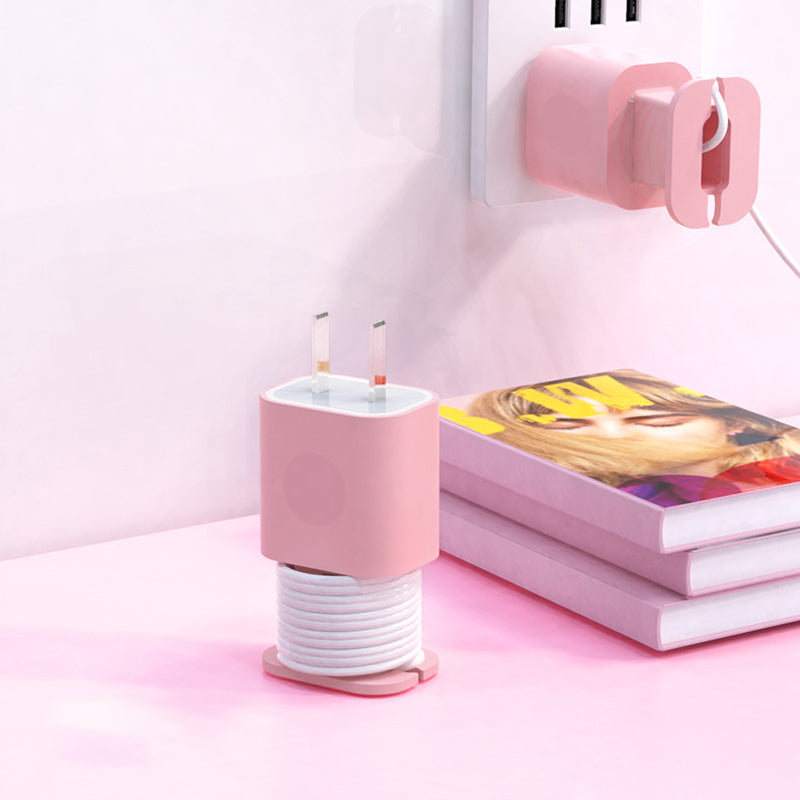 Ladegerät Silikonhülle für Apple 20W Netzteil | 2 in 1 Schutz mit Kabel Organizer | Stoßfest, Rutschfest und Kratzfest 1