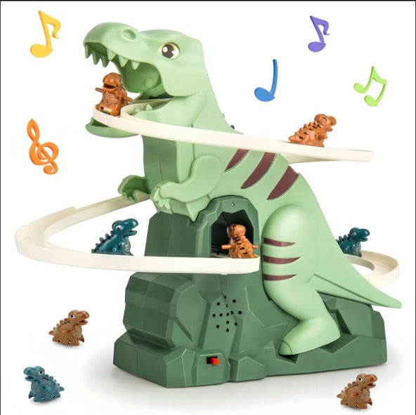 DinoRawr™ – Dinosaurier-Spielzeugset – Baubare Rennbahn