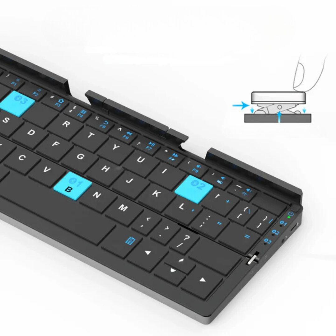 NoMad™ – Ultrakompakte kabellose Tastatur
