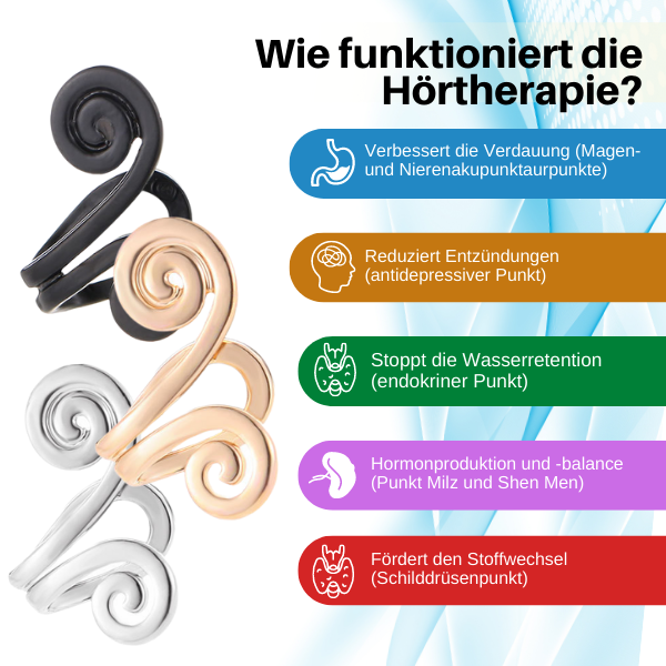 ToneOhrringe™ - Erhöht die Energie und Vitalität des Körpers