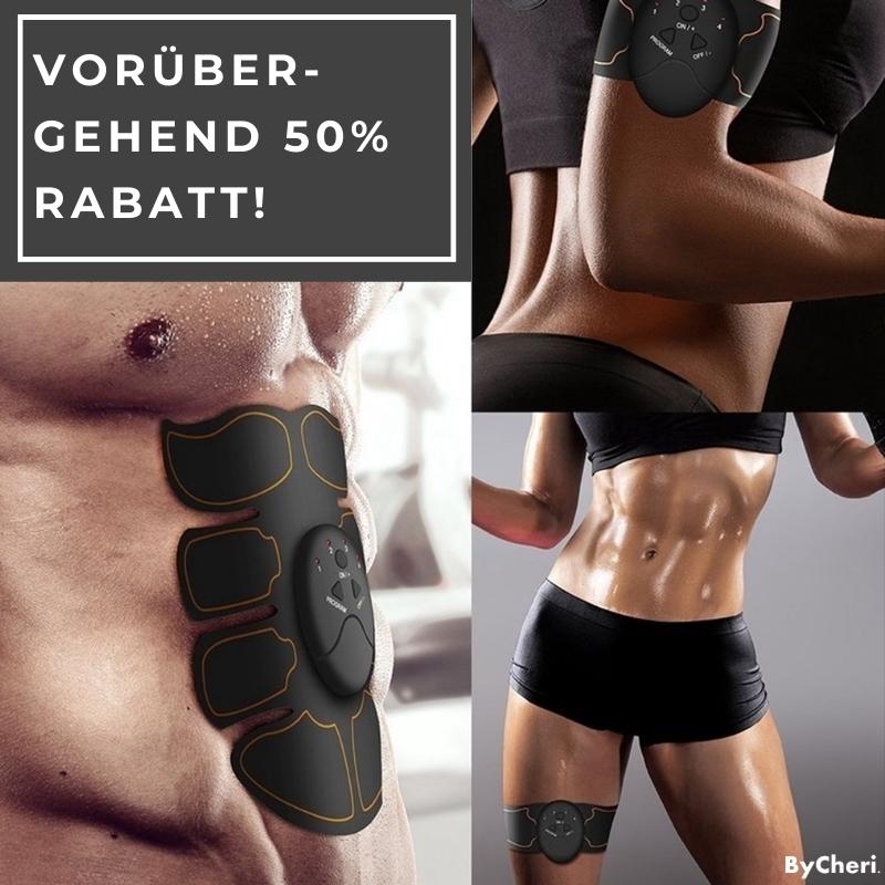 Abstructo™ - EMS Muscle Pads – Kabelloser Bauchmuskelstimulator