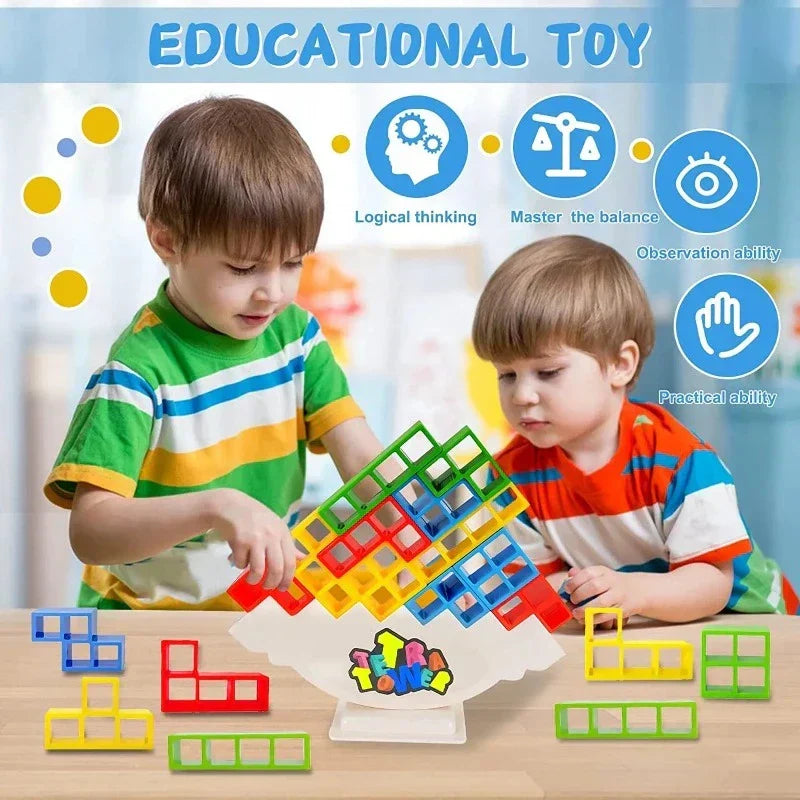 3D Balance Turm aus ABS | Rotierende Kinetik-Skulptur für den Schreibtisch | Fördert Ruhe, Fokus und Achtsamkeit 2