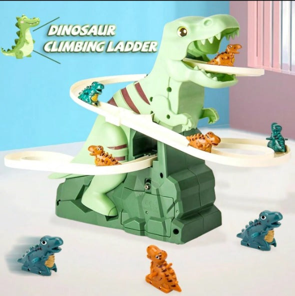 DinoRawr™ – Dinosaurier-Spielzeugset – Baubare Rennbahn