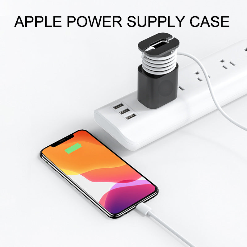 Ladegerät Silikonhülle für Apple 20W Netzteil | 2 in 1 Schutz mit Kabel Organizer | Stoßfest, Rutschfest und Kratzfest 10