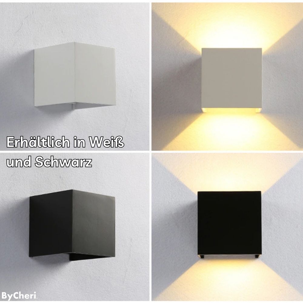LuminaCube™ - Die kabellose und luxuriöse Wandlampe!