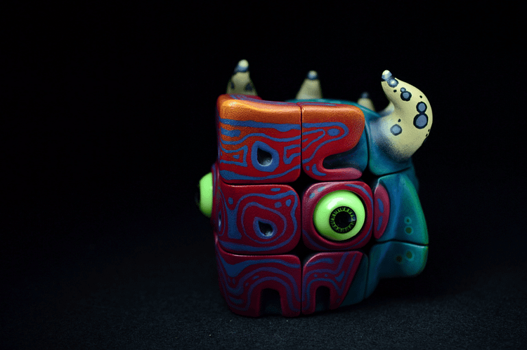 MonstersKube™ – Handgefertigtes Kunstpuzzle