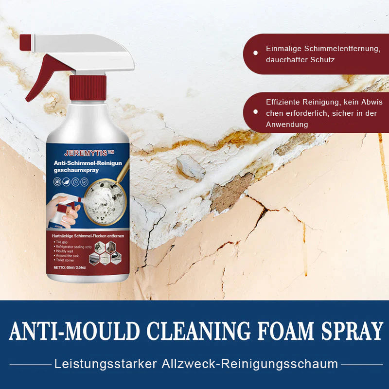 Schimmelspray Reinigungsschaum antibakteriell mit Tiefenwirkung