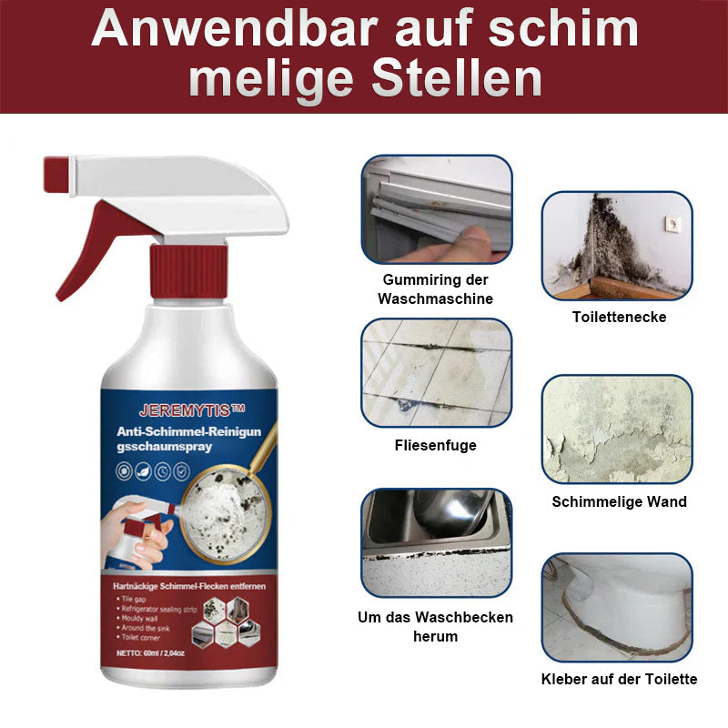 Schimmelspray Reinigungsschaum antibakteriell mit Tiefenwirkung