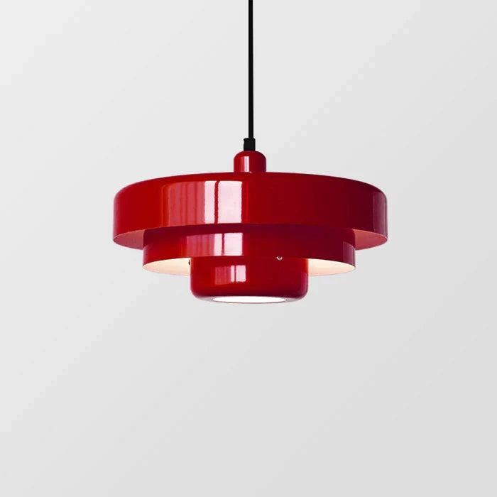 LED-Pendelleuchte Eisen Ø 35 cm, Höhe 21 cm | Geometrisch, 5 Farben wählbar | Warmweiss, Kaltweiss, Neutral, höhenverstellbar 7