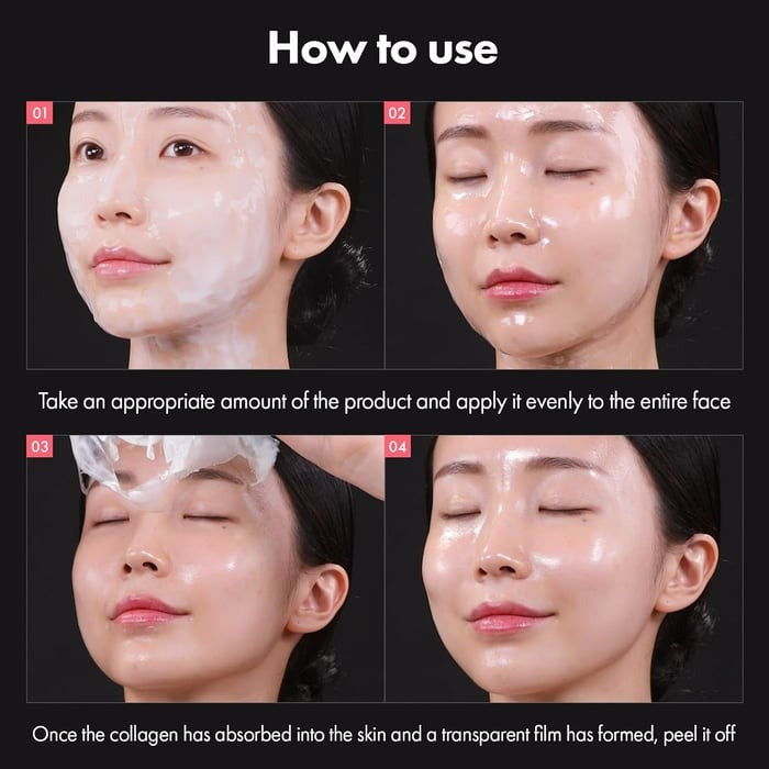 CollagenSkin™ – Koreanische Kollagen-Crememaske für hydratisierte, strahlende Haut