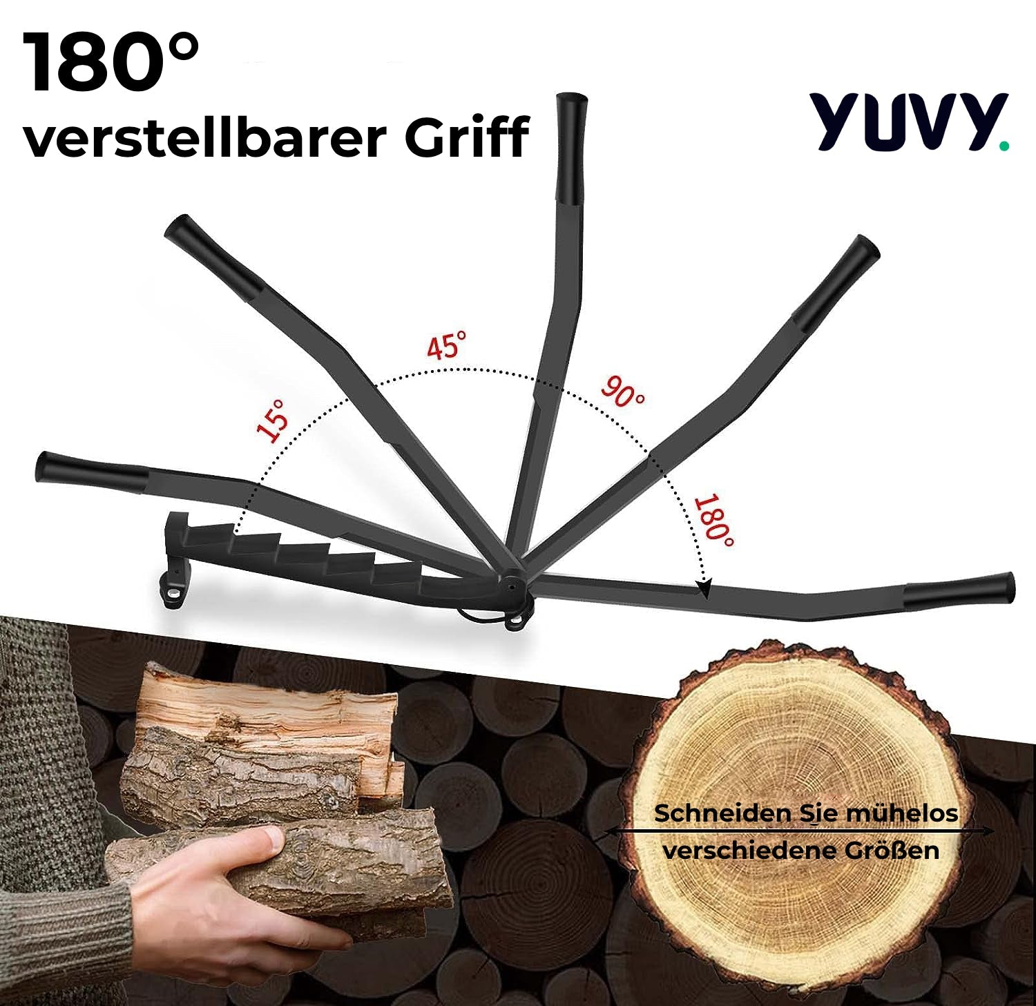 MasterLog™ - Wandmontierter Holzspalter