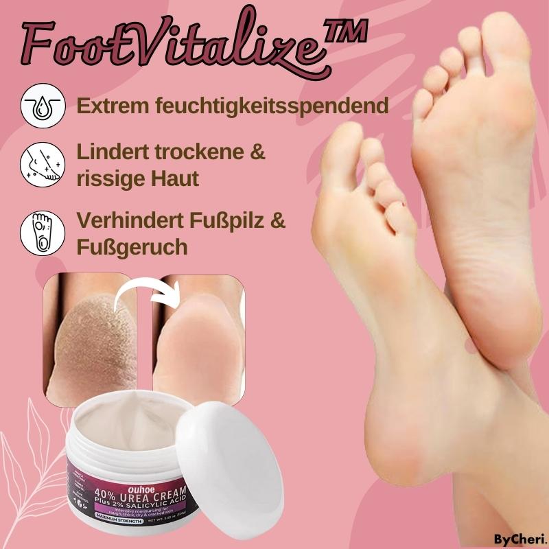 1+1 Gratis | FootVitalize™ - Fuß Finish Fußreparaturcreme