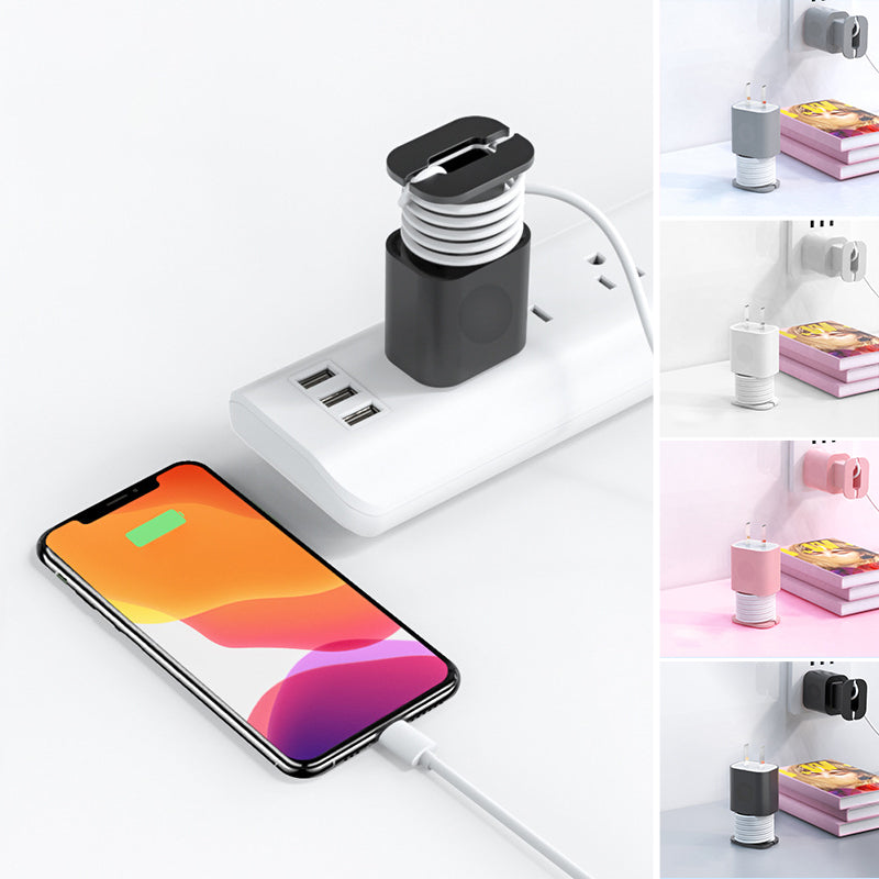Ladegerät Silikonhülle für Apple 20W Netzteil | 2 in 1 Schutz mit Kabel Organizer | Stoßfest, Rutschfest und Kratzfest 11
