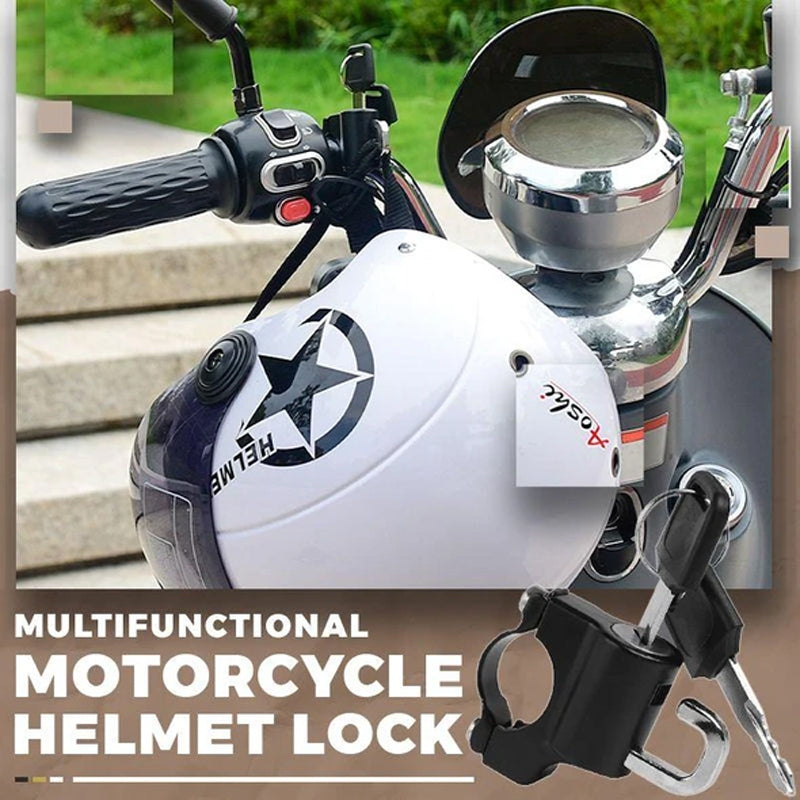 1+1 Gratis | LockHelmy™ – Hochleistungs-Motorradhelmschloss mit Diebstahlschutz