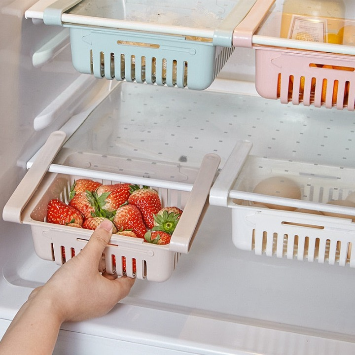 1+1 Gratis | BasketFridge™ – Erweiterbarer ausziehbarer Kühlschrank-Organizer