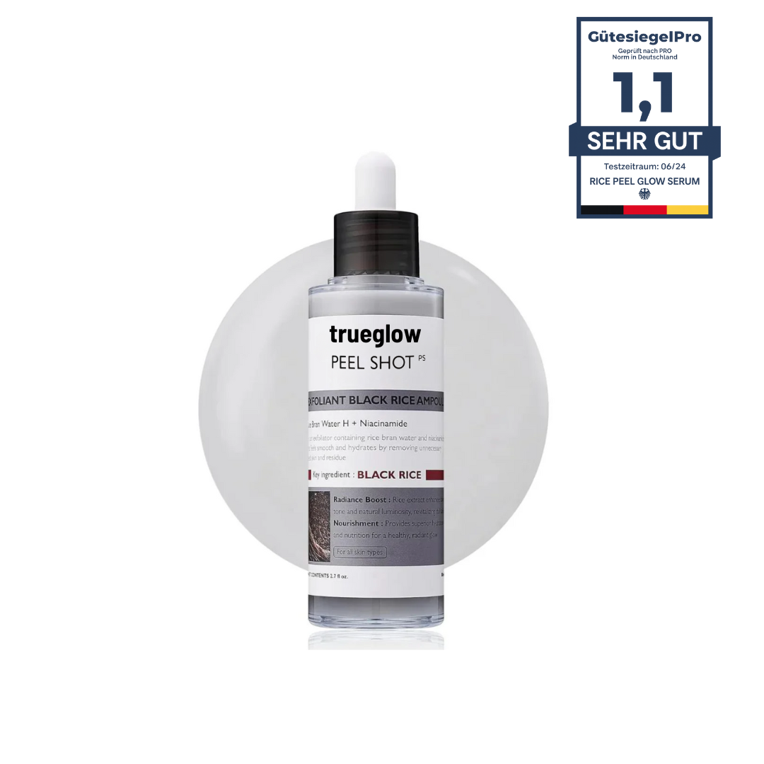 Reis Peeling Serum für Damen | Mit Reisextrakt, nachfüllbar | Für strahlende, ebenmäßige Haut mit sanftem Peeling-Effekt 1
