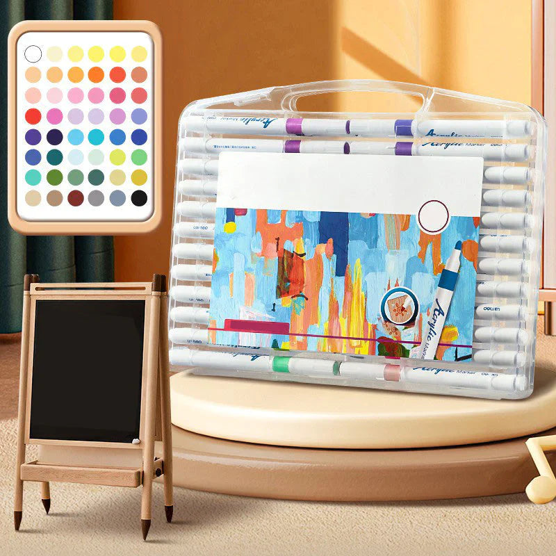 AcrylMark™ - Leuchtende Acrylmarker für kreative Kinder