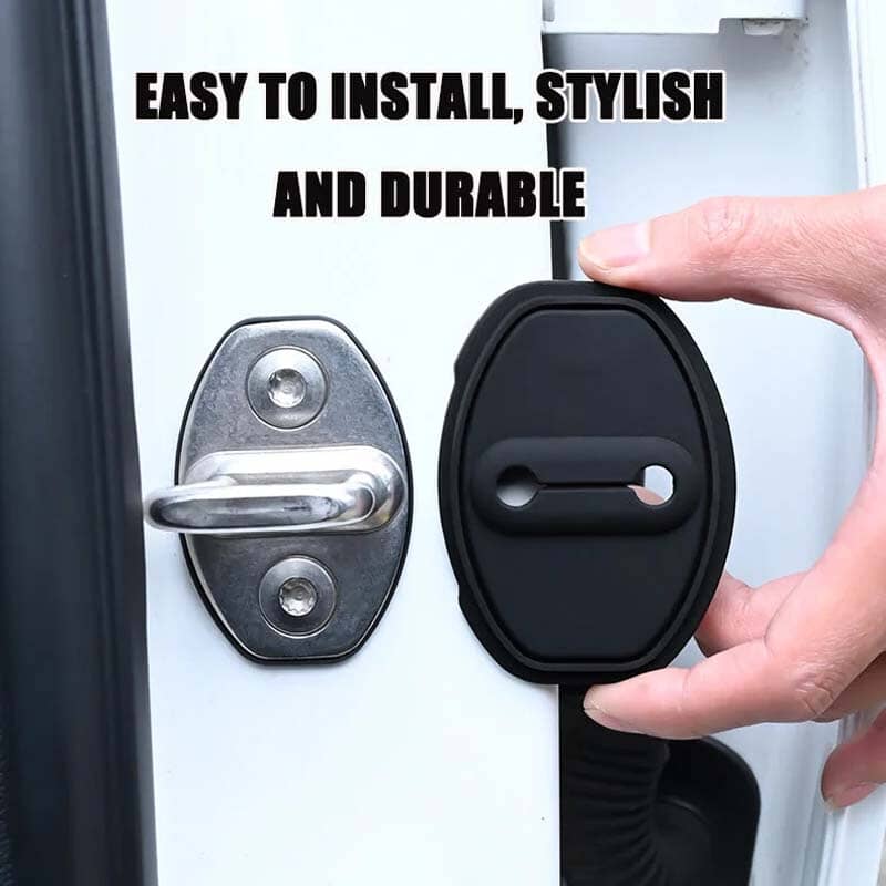GuardLatch™ – Hochwertige Silikonabdeckungen für Autotürschlösser zum Schutz vor Lärm und Rost