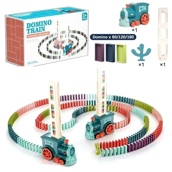 DominoTrain™ - Zug-Domino Set