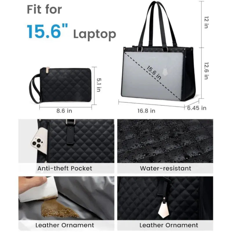 Laptoptasche Thermofach Isoliert Wasserabweisend Büro 5