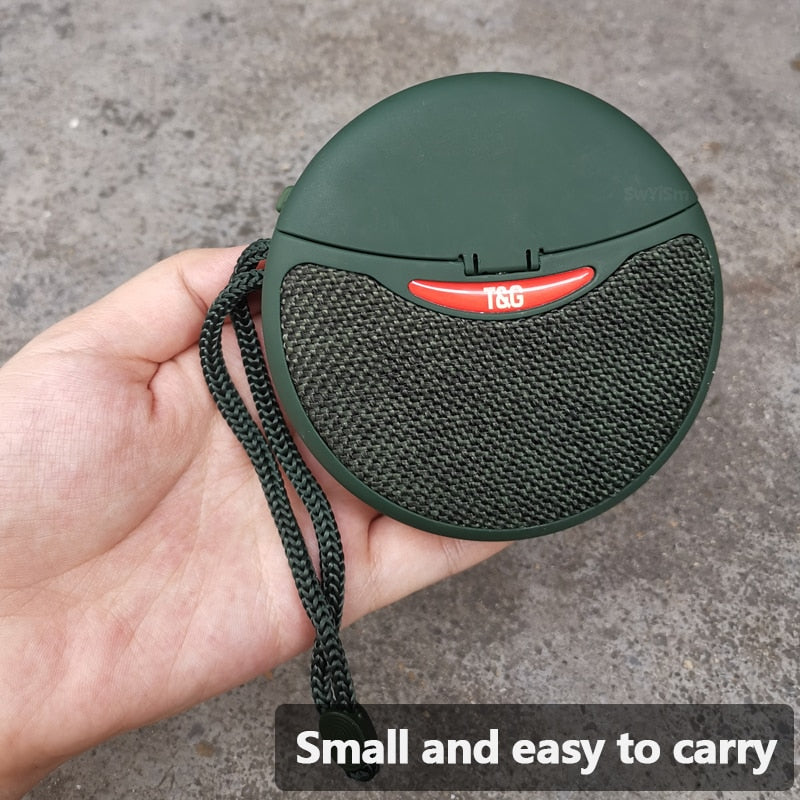 2-in-1 Bluetooth Lautsprecher mit Ohrhörern 2-in-1 | Dual-Power-Subwoofer & FM-Radio | Freisprechfunktion, Telefonständer 4