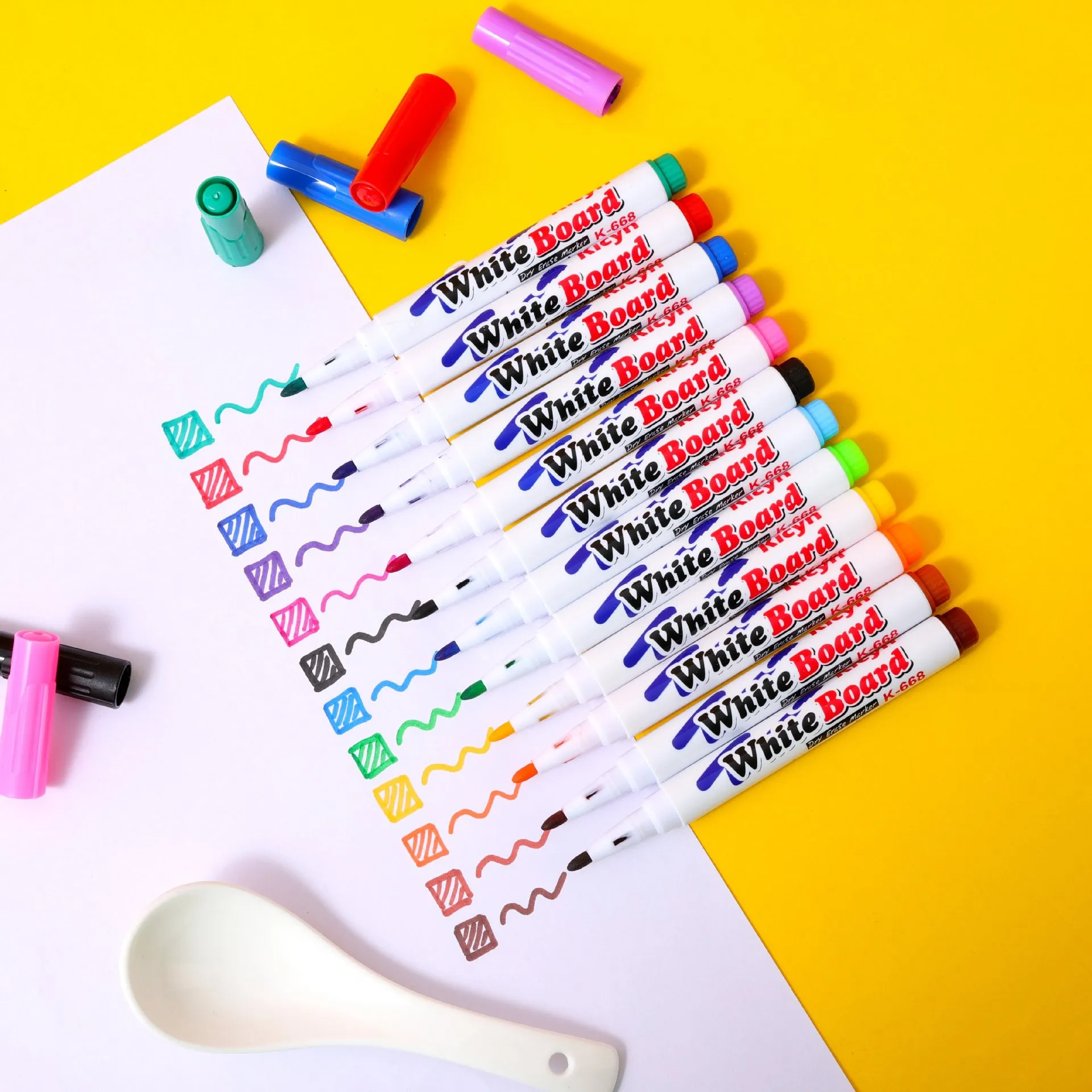 1+1 Gratis | Magic Water Markers™ Set - Kreative Kunstwerke im Wasser inkl. Keramiklöffel!