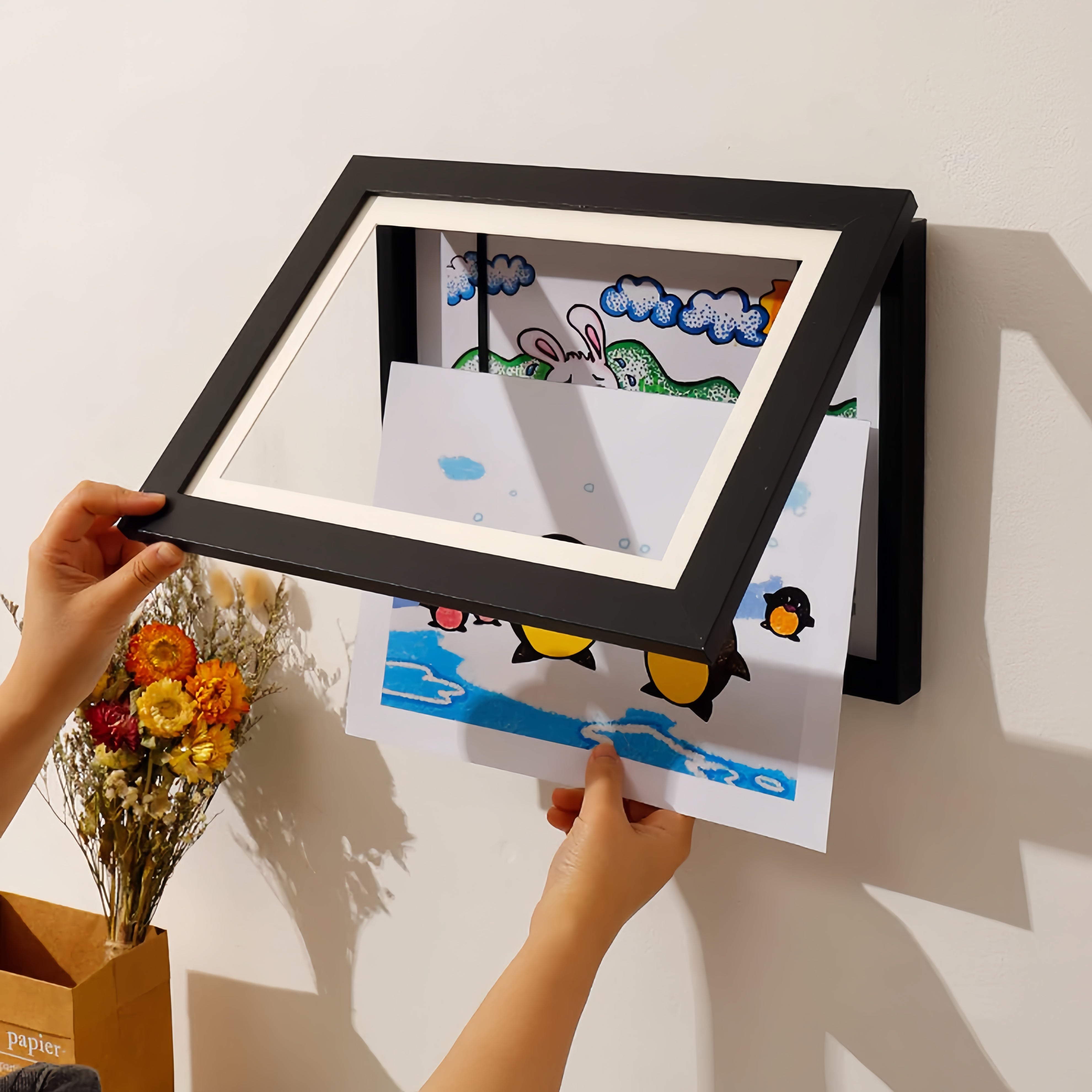 FrameMemory™ – Bilderrahmen für Kinderkunstwerke