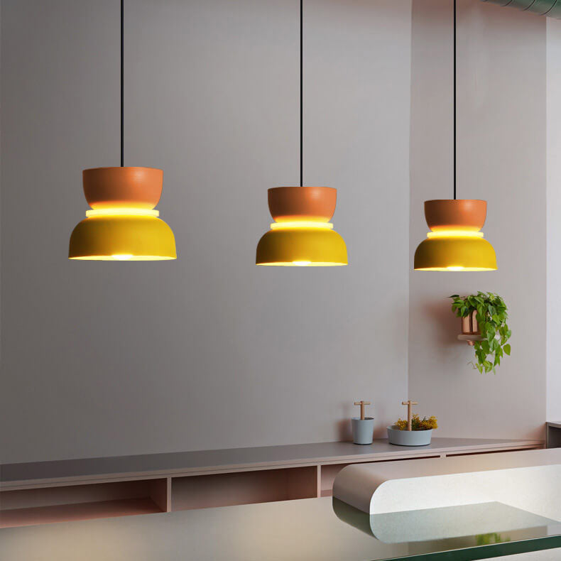 LED-Pendelleuchte aus Metall | Skandinavisches Design mit E26-Fassung | Für Essbereich, Küche und Schlafzimmer 3
