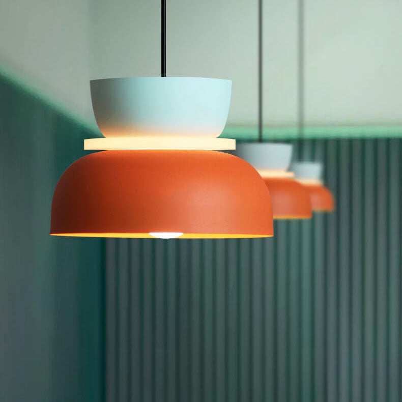 LED-Pendelleuchte aus Metall | Skandinavisches Design mit E26-Fassung | Für Essbereich, Küche und Schlafzimmer 5