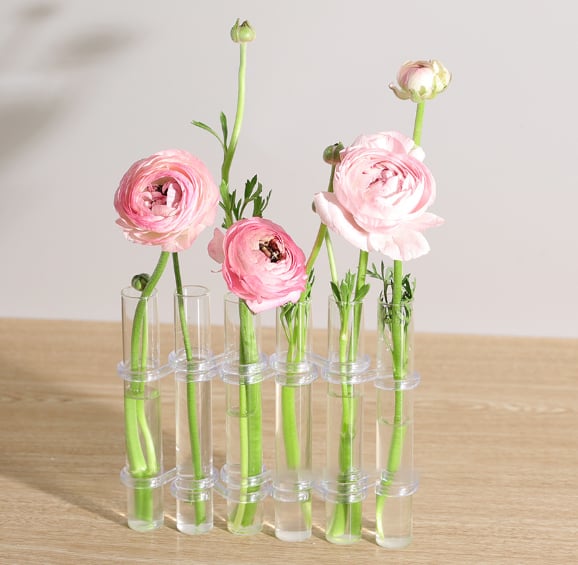 FlowerFasy™ – Flexible, aufklappbare Blumenvase für DIY-Blumendisplays