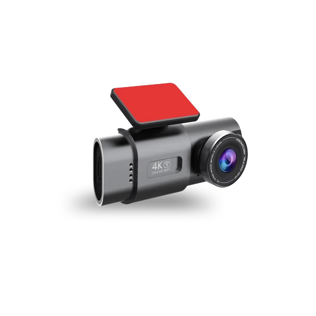 4K Dashcam mit Nachtsicht & Doppelkamera | WLAN, GPS, G-Sensor & 24H Parküberwachung | Front 4K, Heck 1080p, Loop-Recording 1