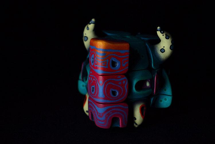 MonstersKube™ – Handgefertigtes Kunstpuzzle