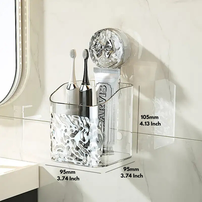 CrystalRegal™ – Bohrfreie Badezimmer-Organizer