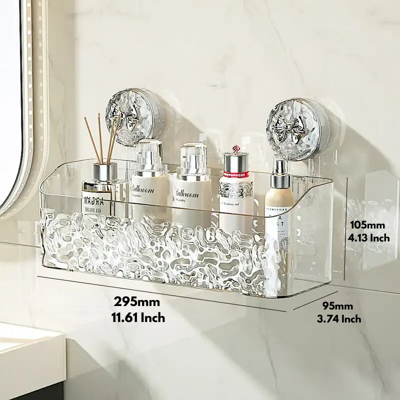 CrystalRegal™ – Bohrfreie Badezimmer-Organizer
